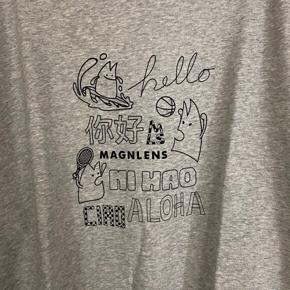 Magnlens Graphic French Terry Sweatshirt L - Picture 2 of 8